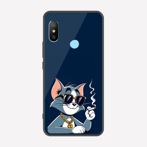 Xiaomi Redmi Note 6 Cover - Charsi Tom Series - Premium Printed Metal soft Bumper shock Proof Case