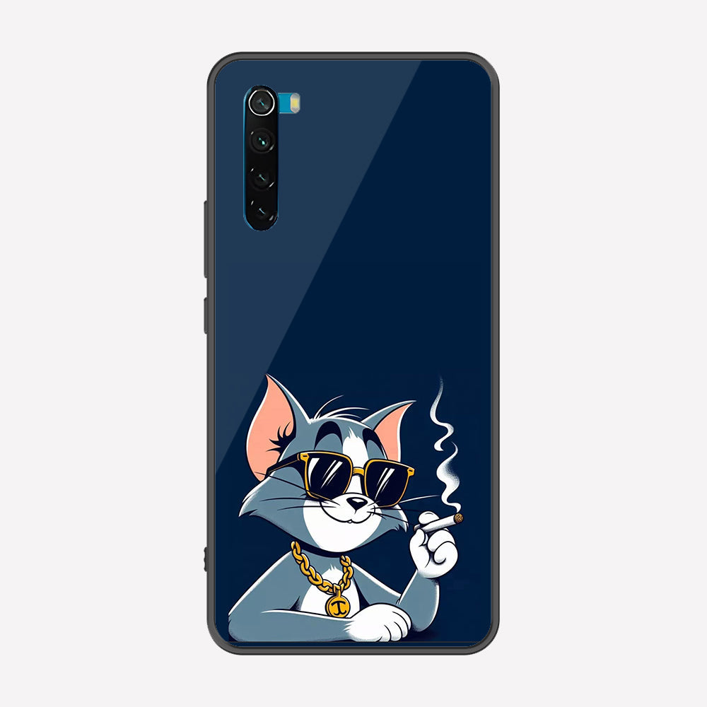 Xiaomi Redmi Note 8 Cover - Charsi Tom Series - Premium Printed Metal soft Bumper shock Proof Case