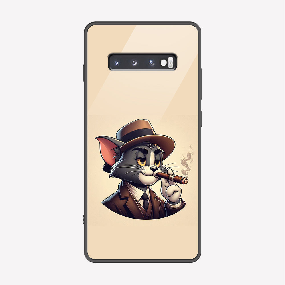 Samsung Galaxy S10 Plus Cover - Charsi Tom Series - Premium Printed Metal soft Bumper shock Proof Case