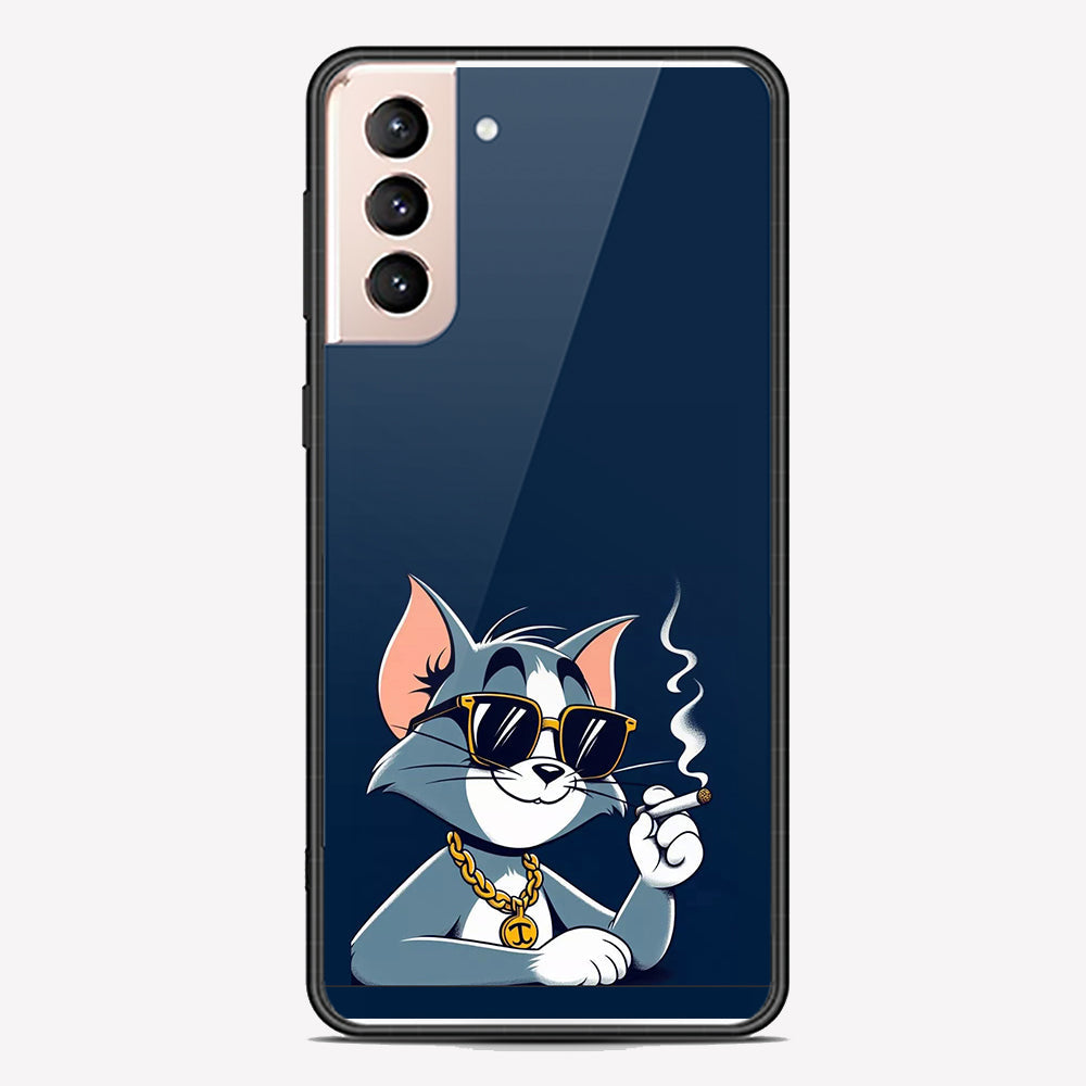 Samsung Galaxy S21 Plus 5G Cover - Charsi Tom Series - Premium Printed Metal soft Bumper shock Proof Case