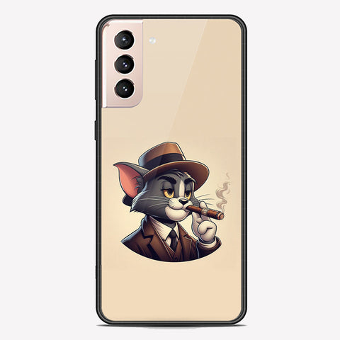 Samsung Galaxy S21 Plus 5G Cover - Charsi Tom Series - Premium Printed Metal soft Bumper shock Proof Case