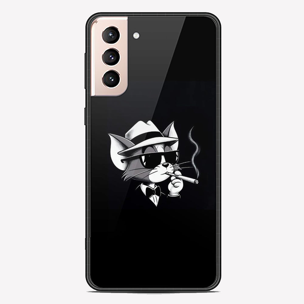 Samsung Galaxy S22 5G Cover - Charsi Tom Series - Premium Printed Metal soft Bumper shock Proof Case