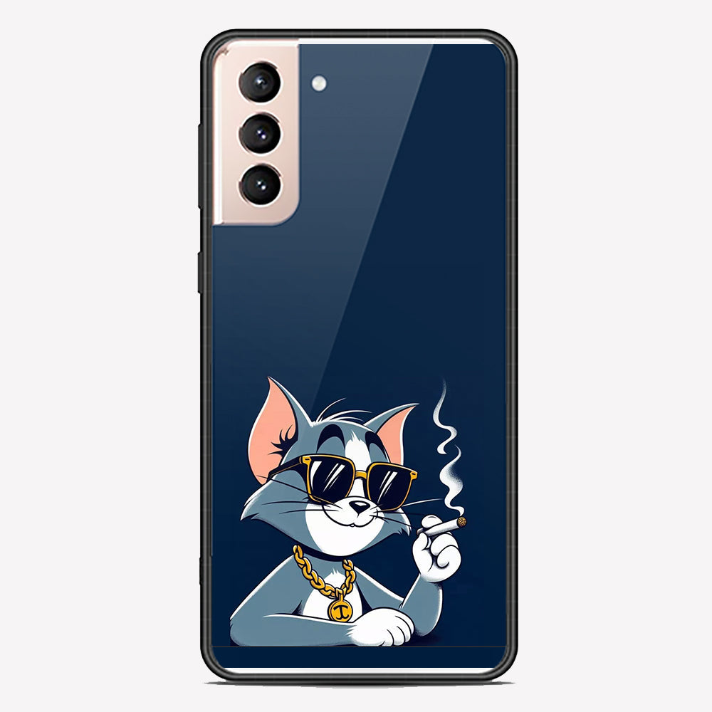 Samsung Galaxy S22 Plus 5G Cover - Charsi Tom Series - Premium Printed Metal soft Bumper shock Proof Case