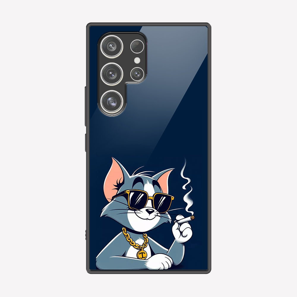 Samsung Galaxy S25 Ultra Cover - Charsi Tom Series - Premium Printed Metal soft Bumper shock Proof Case