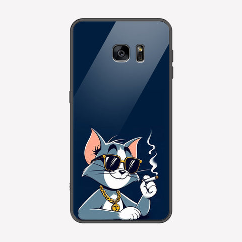 Samsung Galaxy S6 Edge Cover - Charsi Tom Series - Premium Printed Metal soft Bumper shock Proof Case