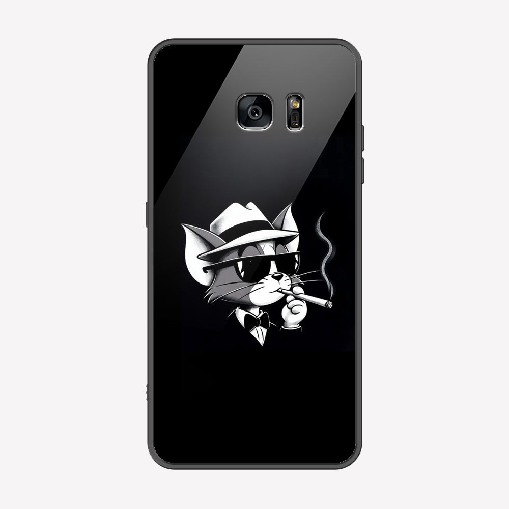 Samsung Galaxy S6 Edge Plus Cover - Charsi Tom Series - Premium Printed Metal soft Bumper shock Proof Case