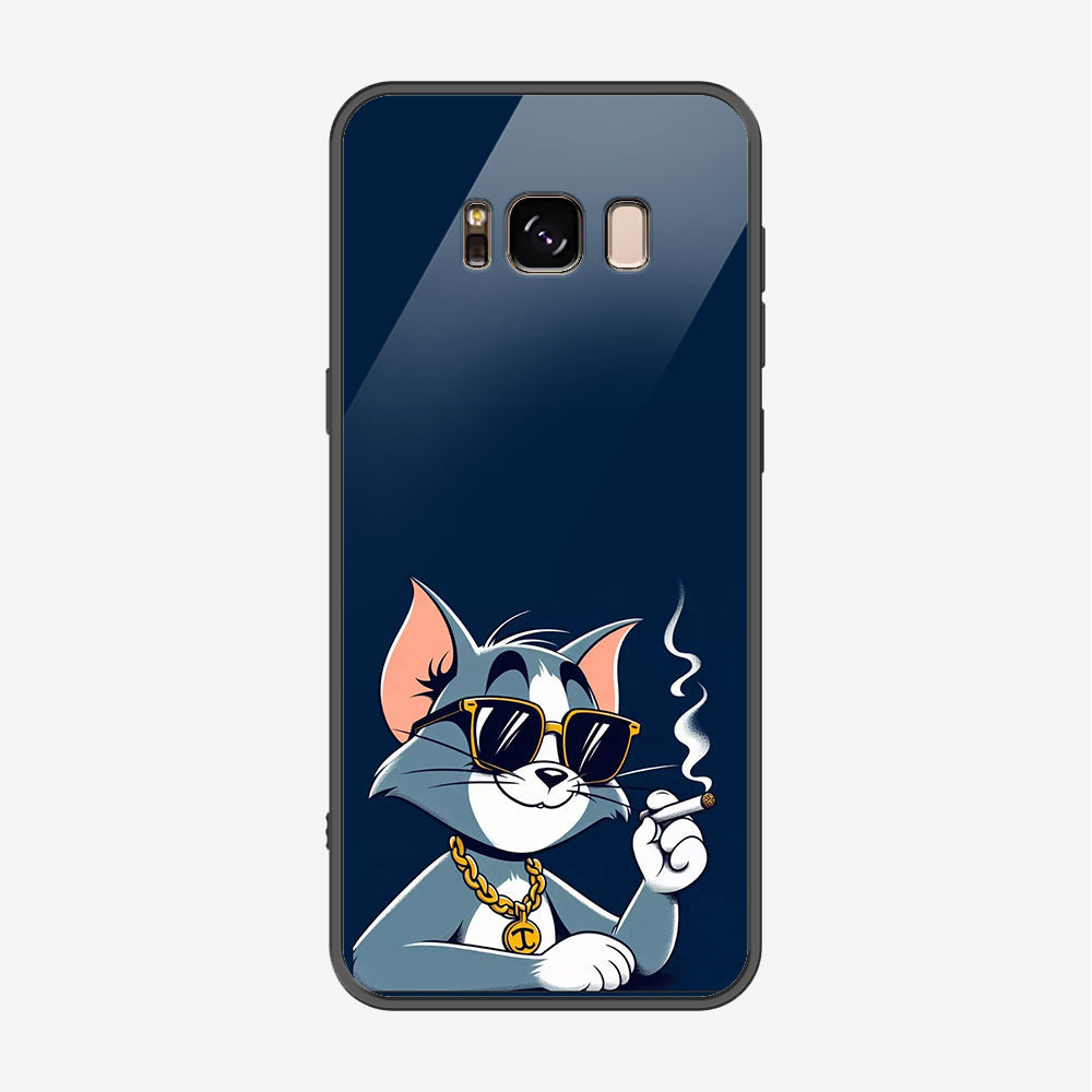 Samsung Galaxy S8 Plus Cover - Charsi Tom Series - Premium Printed Metal soft Bumper shock Proof Case