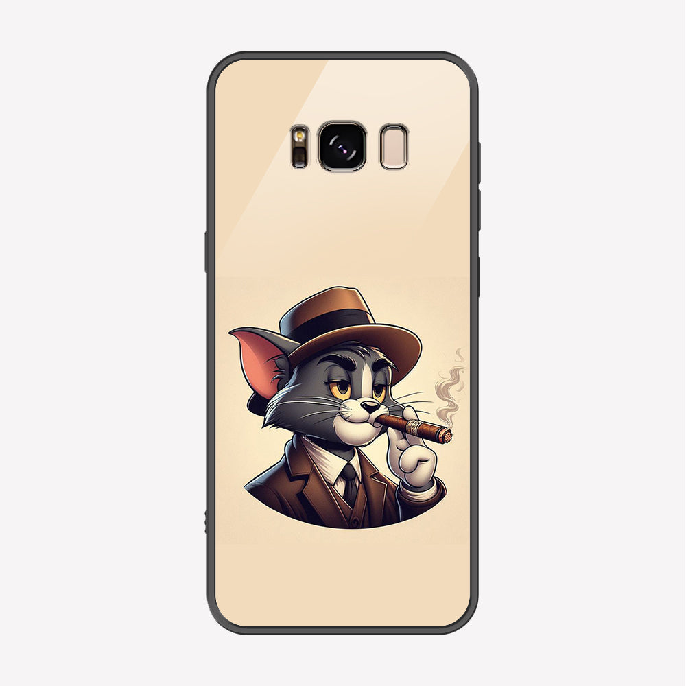 Samsung Galaxy S8 Plus Cover - Charsi Tom Series - Premium Printed Metal soft Bumper shock Proof Case