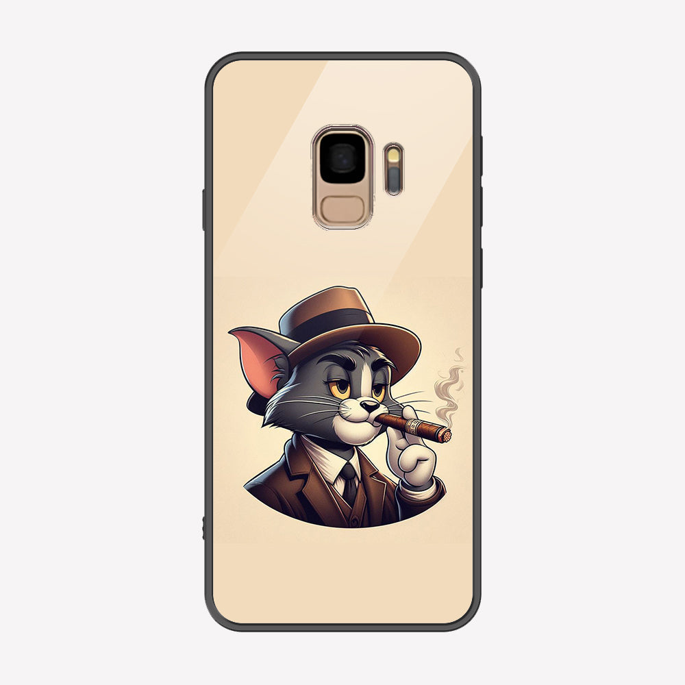 Samsung Galaxy S9 Cover - Charsi Tom Series - Premium Printed Metal soft Bumper shock Proof Case