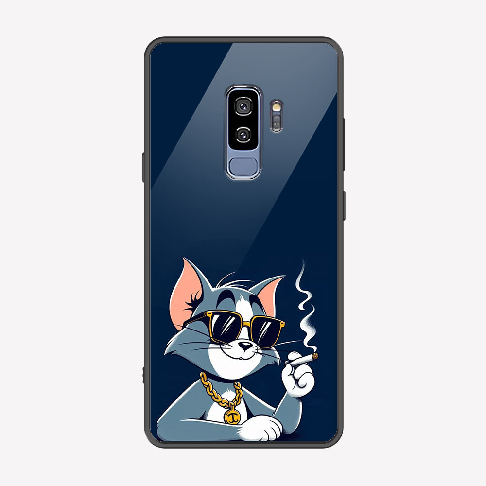 Samsung Galaxy S9 Plus Cover - Charsi Tom Series - Premium Printed Metal soft Bumper shock Proof Case