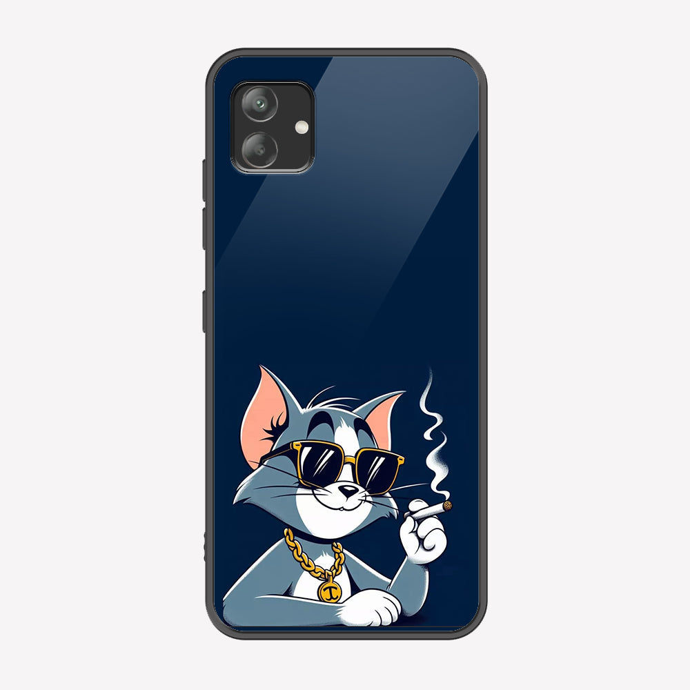 Samsung Galaxy A04e Cover - Charsi Tom Series - Premium Printed Metal soft Bumper shock Proof Case