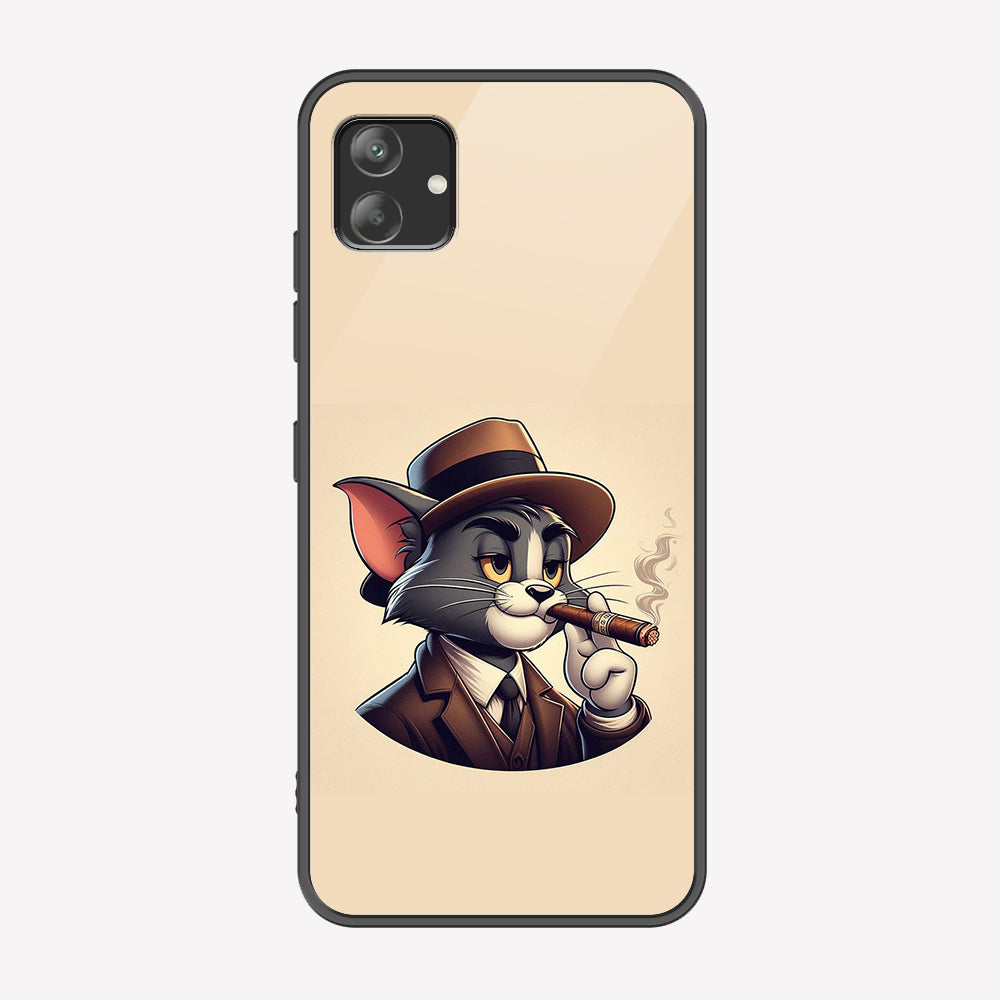 Samsung Galaxy A04e Cover - Charsi Tom Series - Premium Printed Metal soft Bumper shock Proof Case
