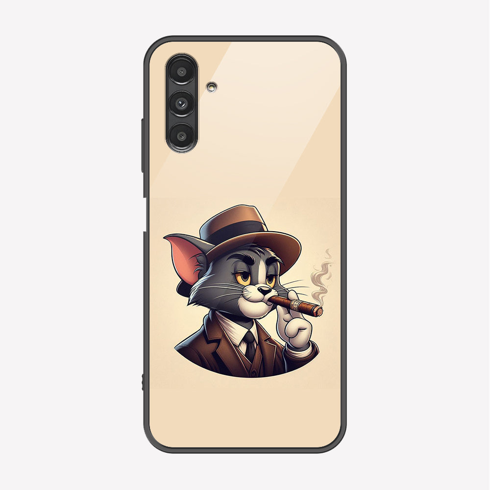 Samsung Galaxy A04s Cover - Charsi Tom Series - Premium Printed Metal soft Bumper shock Proof Case