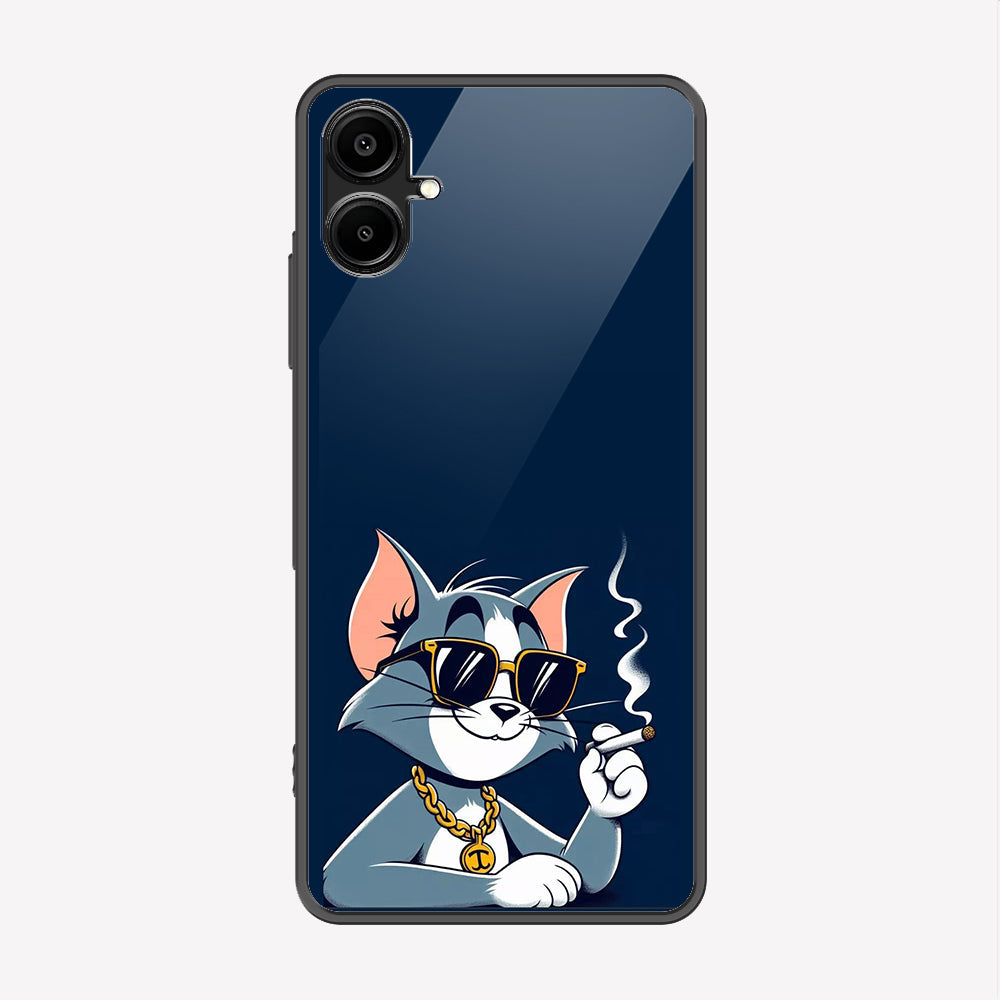 Samsung Galaxy A06 Cover - Charsi Tom Series - Premium Printed Metal soft Bumper shock Proof Case