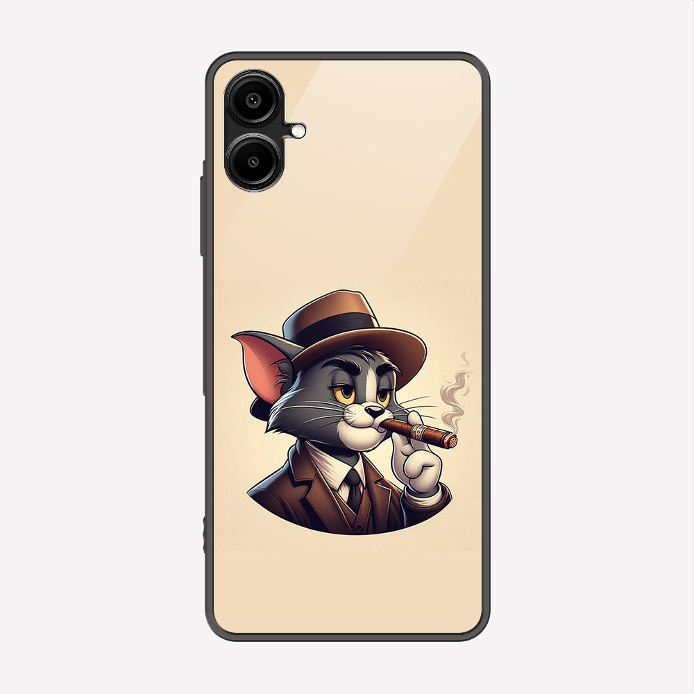 Samsung Galaxy A06 Cover - Charsi Tom Series - Premium Printed Metal soft Bumper shock Proof Case