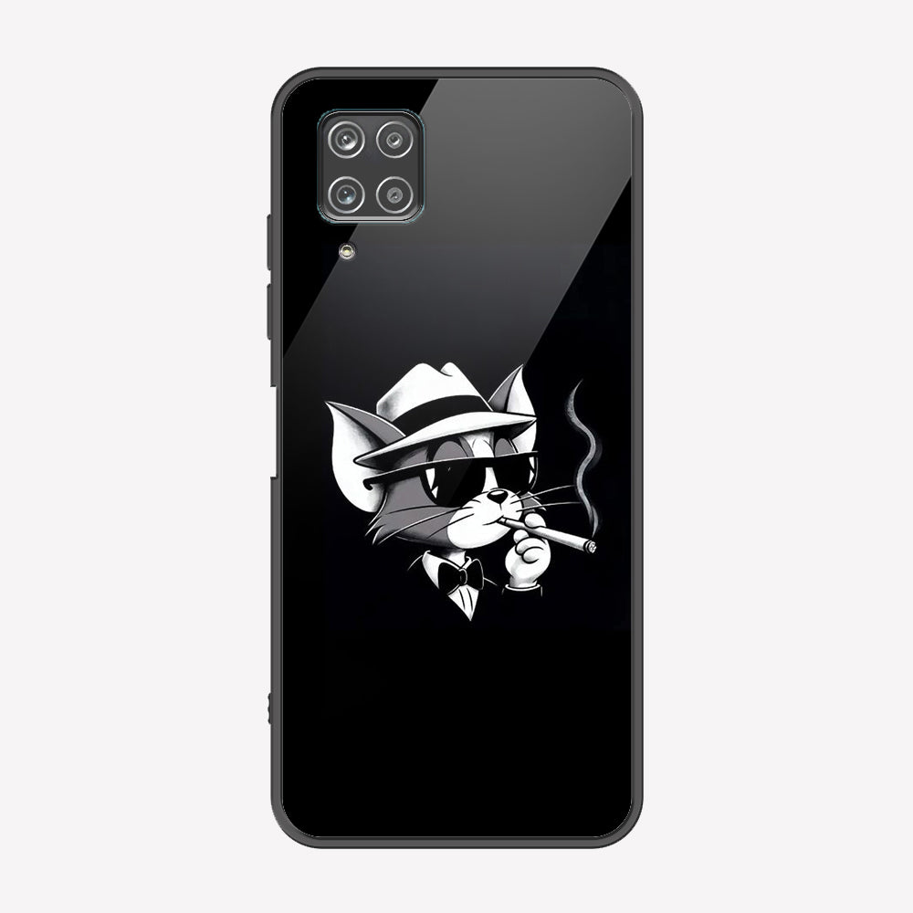 Samsung Galaxy A12 Nacho Cover - Charsi Tom Series - Premium Printed Metal soft Bumper shock Proof Case