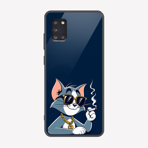 Samsung Galaxy A31 Cover - Charsi Tom Series - Premium Printed Metal soft Bumper shock Proof Case
