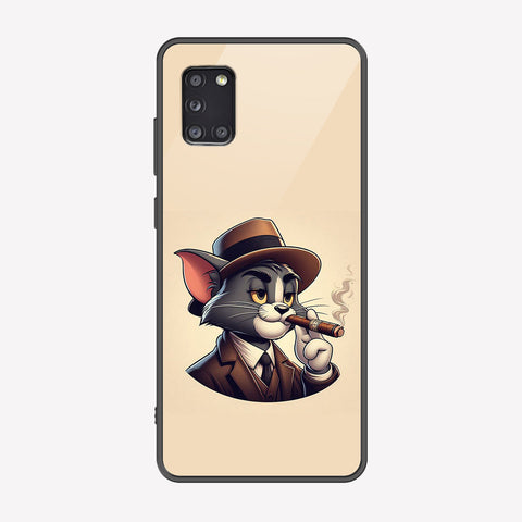 Samsung Galaxy A31 Cover - Charsi Tom Series - Premium Printed Metal soft Bumper shock Proof Case