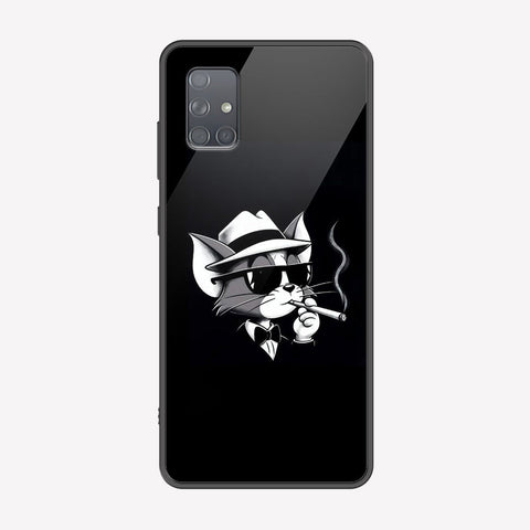 Samsung Galaxy A71 Cover - Charsi Tom Series - Premium Printed Metal soft Bumper shock Proof Case