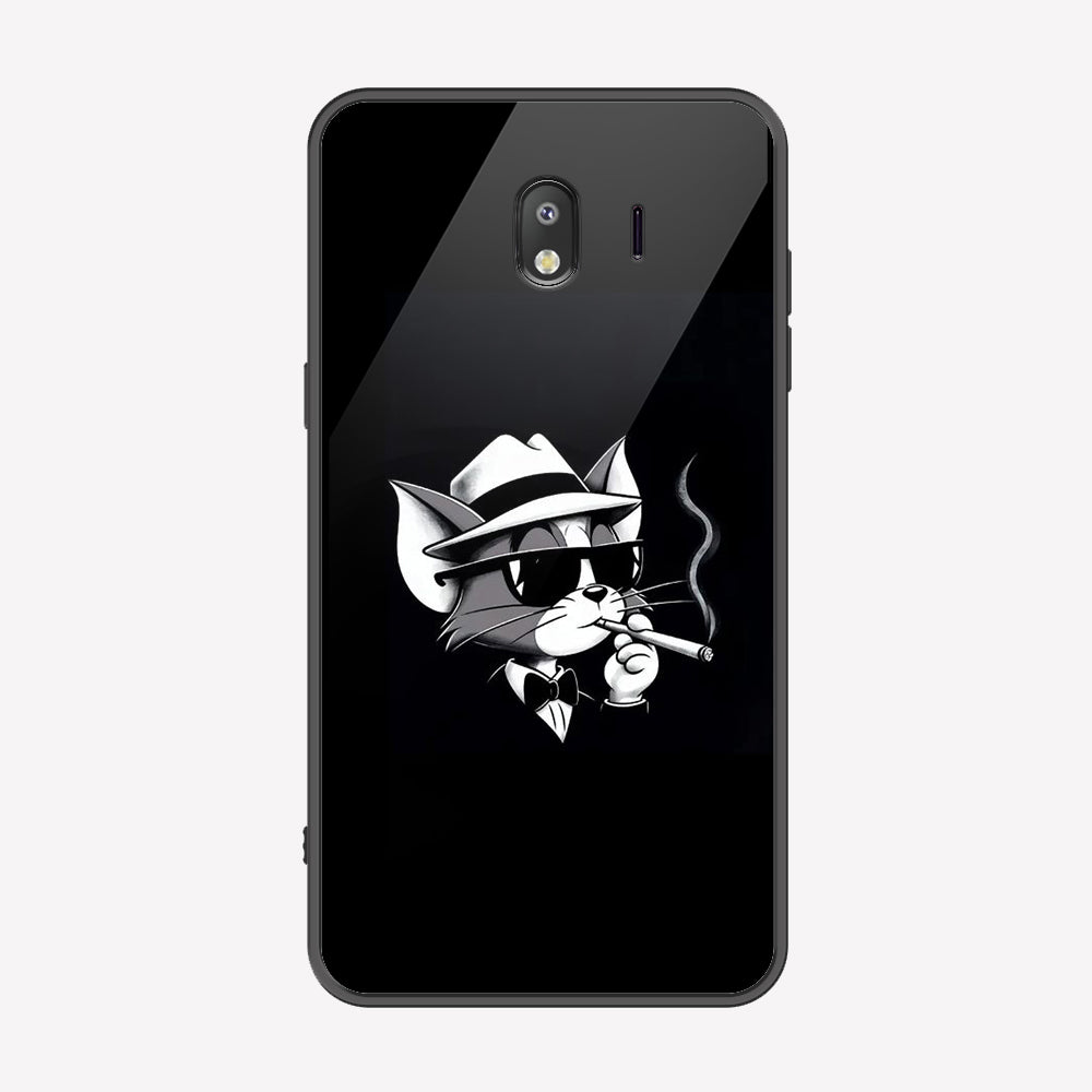 Samsung Galaxy J4 2018 Cover - Charsi Tom Series - Premium Printed Metal soft Bumper shock Proof Case