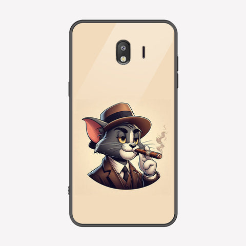 Samsung Galaxy J4 2018 Cover - Charsi Tom Series - Premium Printed Metal soft Bumper shock Proof Case