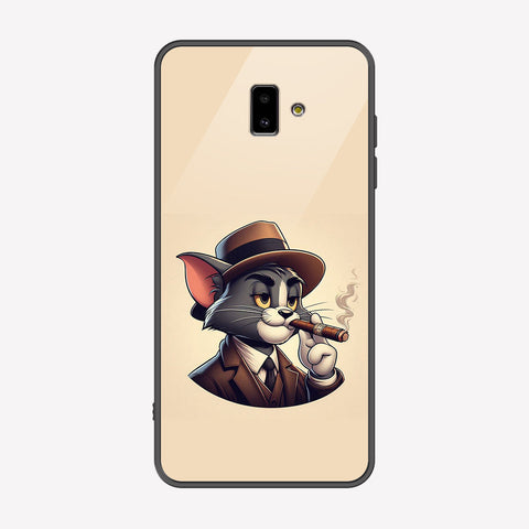 Samsung Galaxy J6 Plus 2018 Cover - Charsi Tom Series - Premium Printed Metal soft Bumper shock Proof Case