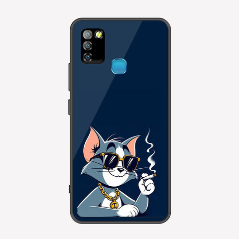 Infinix Smart 5 Cover - Charsi Tom Series - Premium Printed Metal soft Bumper shock Proof Case