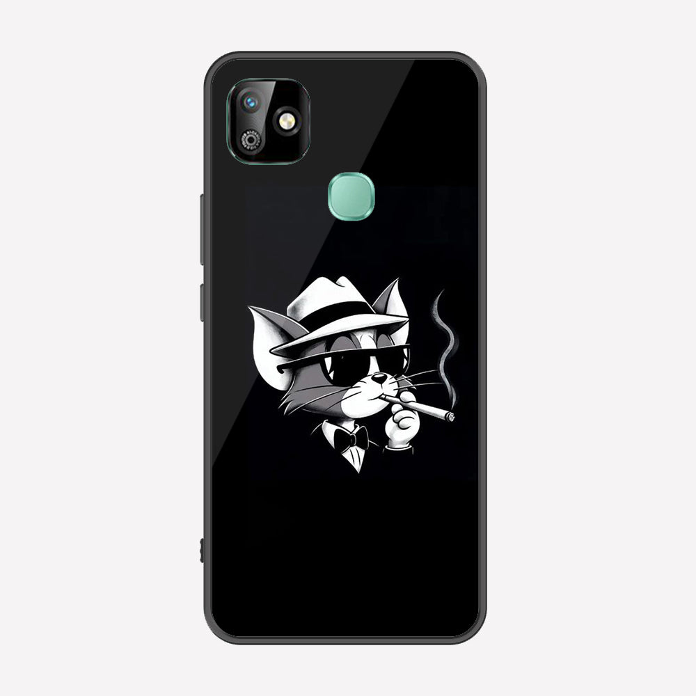 Infinix Smart 6 HD Cover - Charsi Tom Series - Premium Printed Metal soft Bumper shock Proof Case