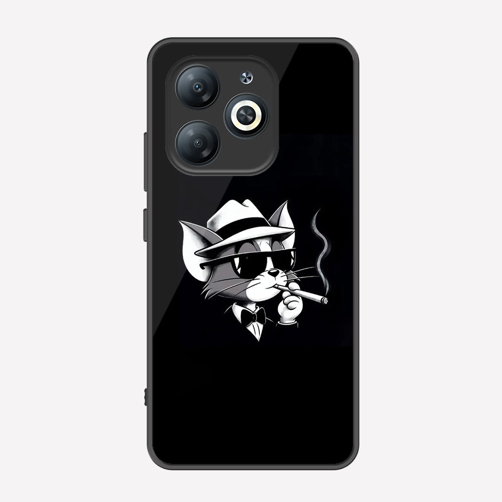 Tecno Spark 20 Cover - Charsi Tom Series - Premium Printed Metal soft Bumper shock Proof Case