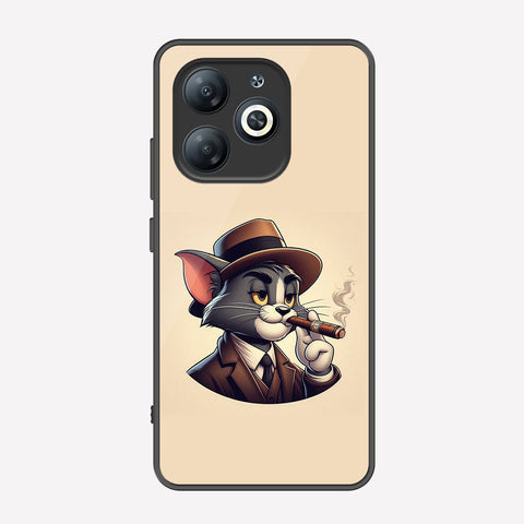 Tecno Spark 20 Cover - Charsi Tom Series - Premium Printed Metal soft Bumper shock Proof Case