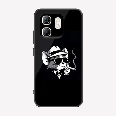 Infinix Smart 9 Cover - Charsi Tom Series - Premium Printed Metal soft Bumper shock Proof Case
