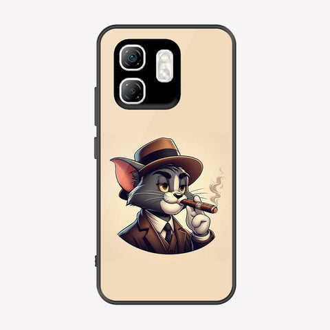 Infinix Smart 9 Cover - Charsi Tom Series - Premium Printed Metal soft Bumper shock Proof Case