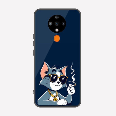Tecno Spark 6 Cover - Charsi Tom Series - Premium Printed Metal soft Bumper shock Proof Case