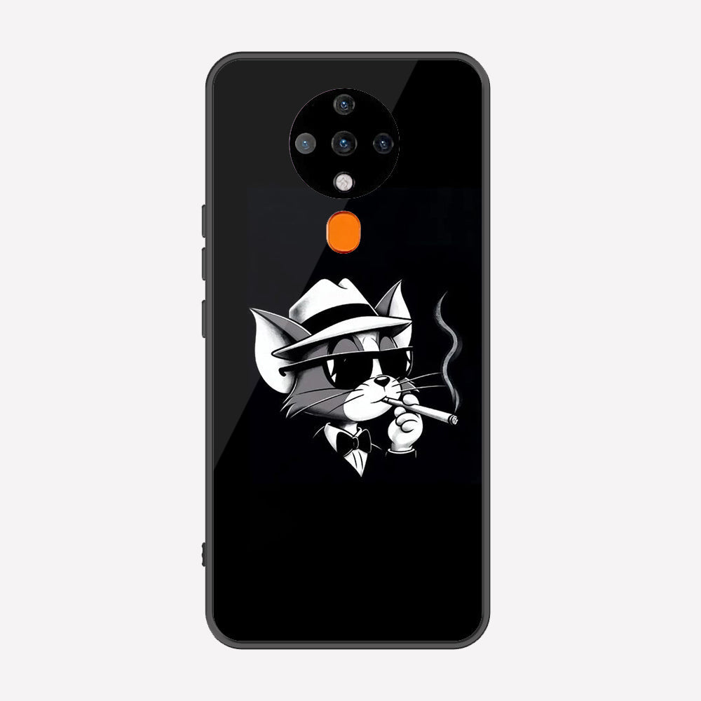 Tecno Spark 6 Cover - Charsi Tom Series - Premium Printed Metal soft Bumper shock Proof Case