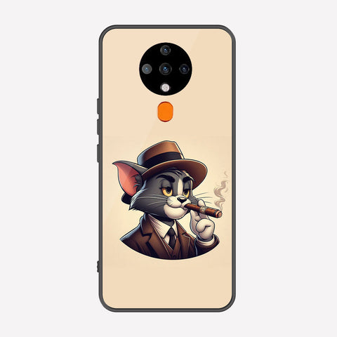 Tecno Spark 6 Cover - Charsi Tom Series - Premium Printed Metal soft Bumper shock Proof Case