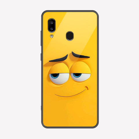 Samsung Galaxy A20 Cover - Cute 3D Cartoon Series - Premium Printed Metal soft Bumper shock Proof Case