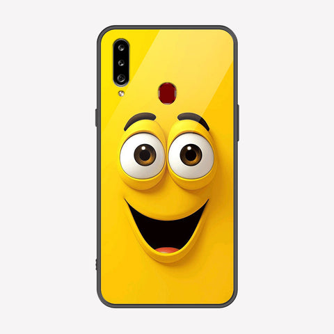 Samsung Galaxy A20s Cover - Cute 3D Cartoon Series - Premium Printed Metal soft Bumper shock Proof Case
