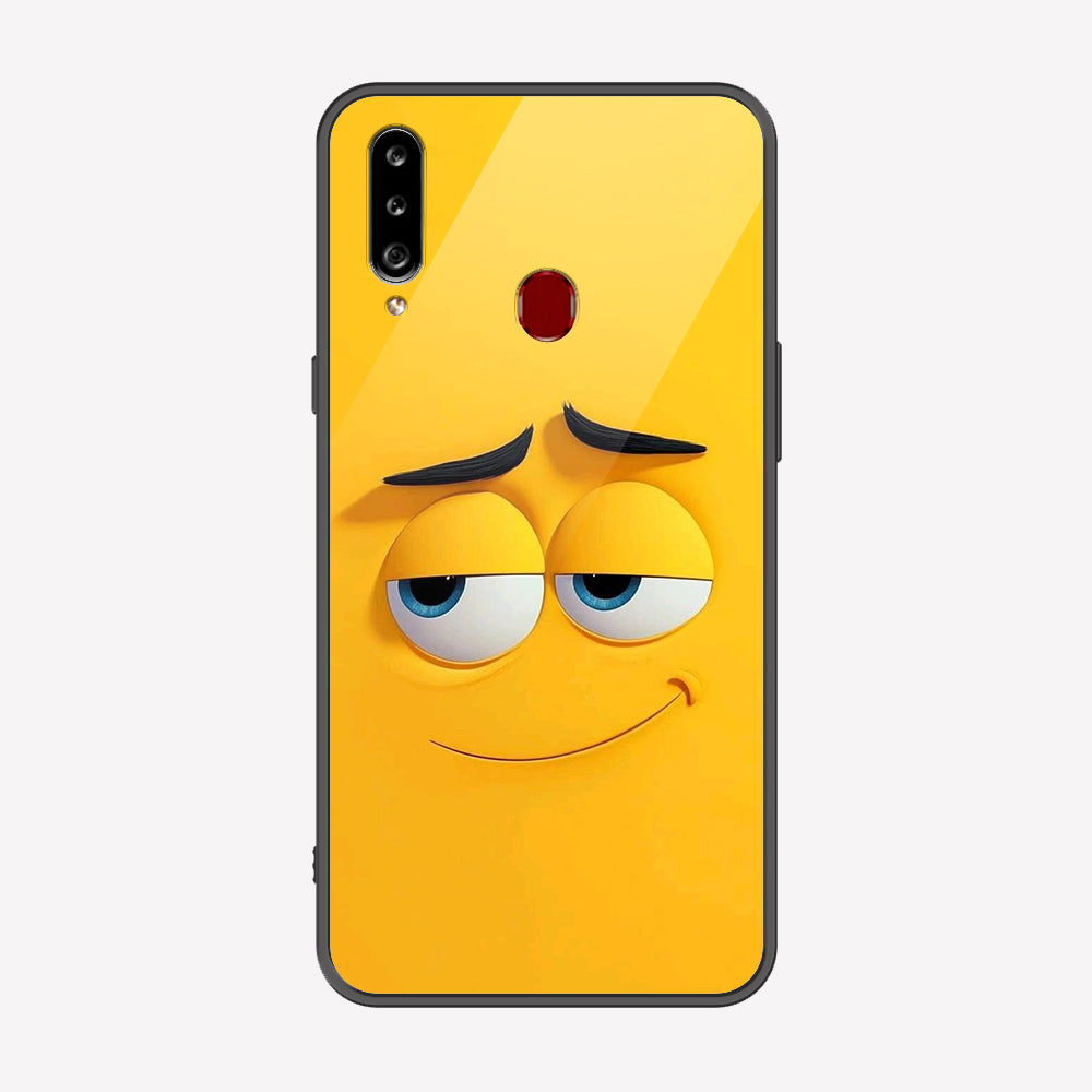 Samsung Galaxy A20s Cover - Cute 3D Cartoon Series - Premium Printed Metal soft Bumper shock Proof Case