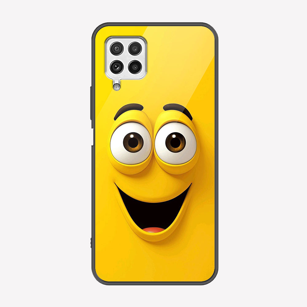 Samsung Galaxy A22 Cover - Cute 3D Cartoon Series - Premium Printed Metal soft Bumper shock Proof Case