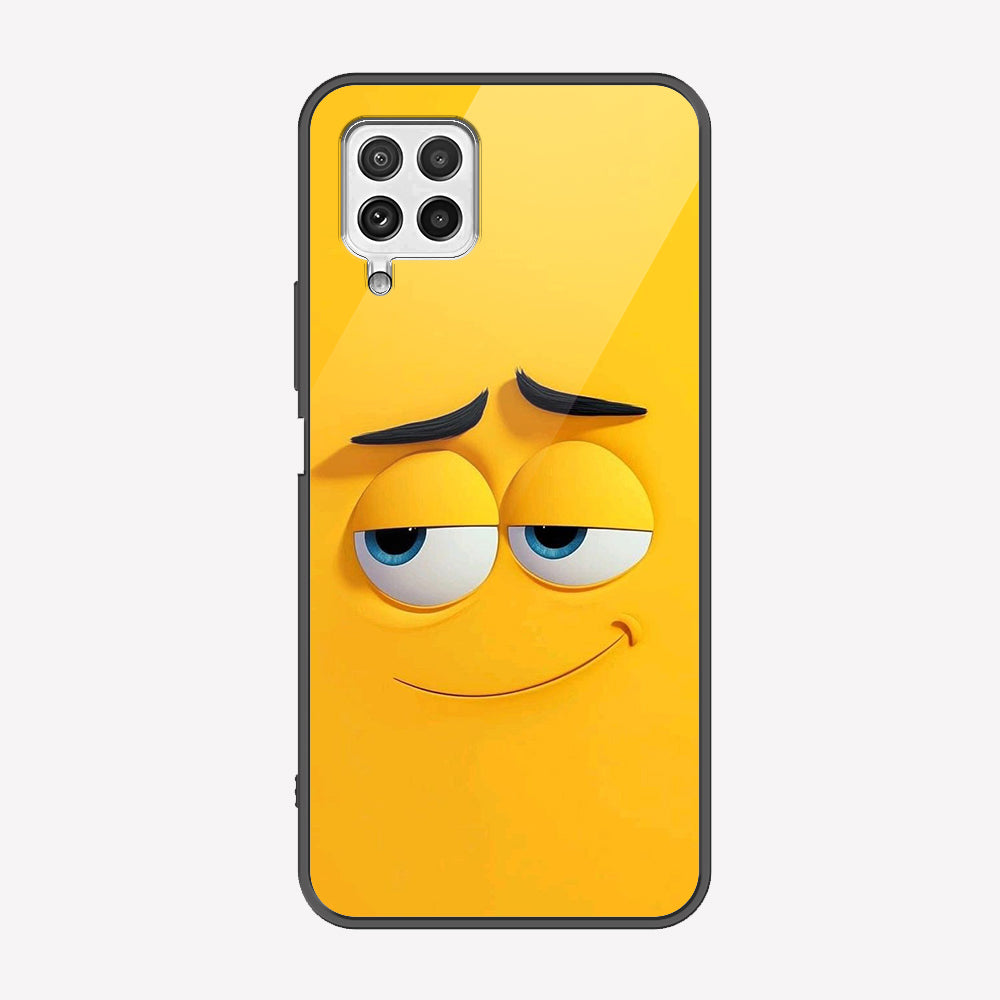 Samsung Galaxy A22 Cover - Cute 3D Cartoon Series - Premium Printed Metal soft Bumper shock Proof Case