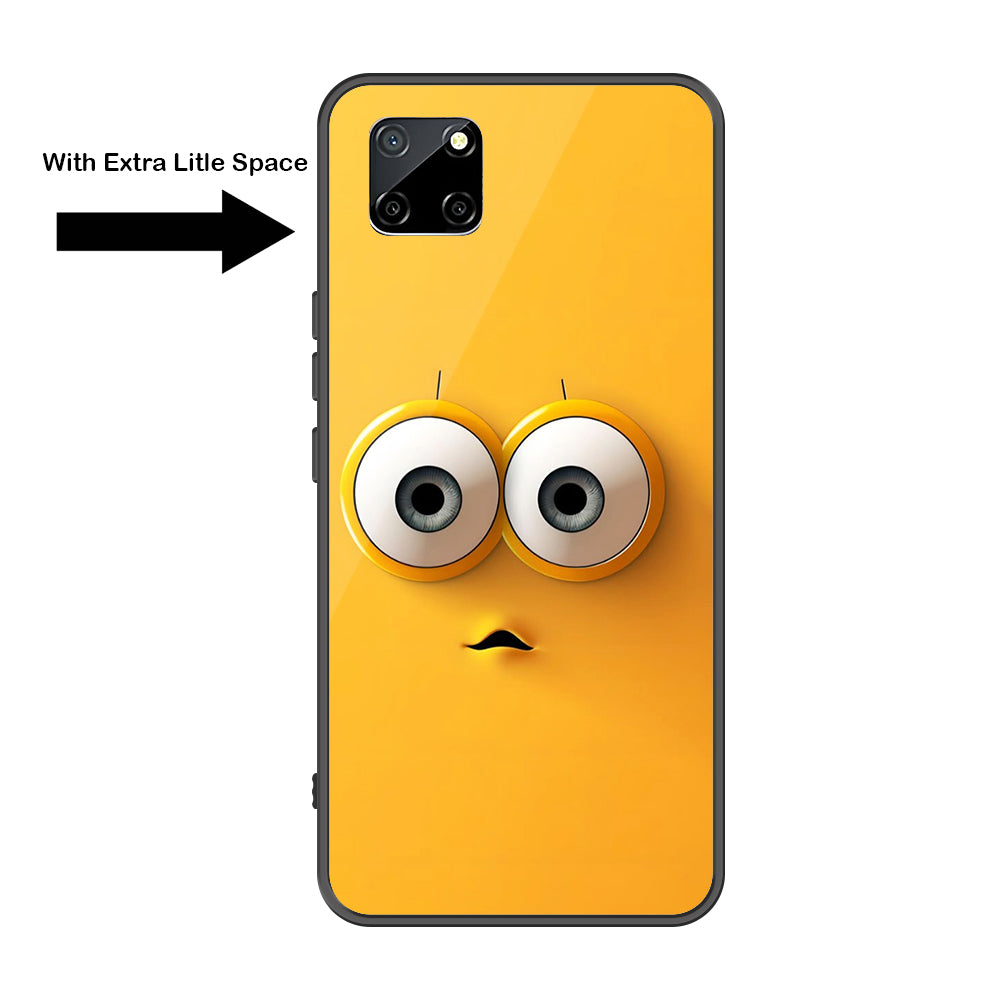 Realme Narzo 30A Cover - Cute 3D Cartoon Series - Premium Printed Metal soft Bumper shock Proof Case