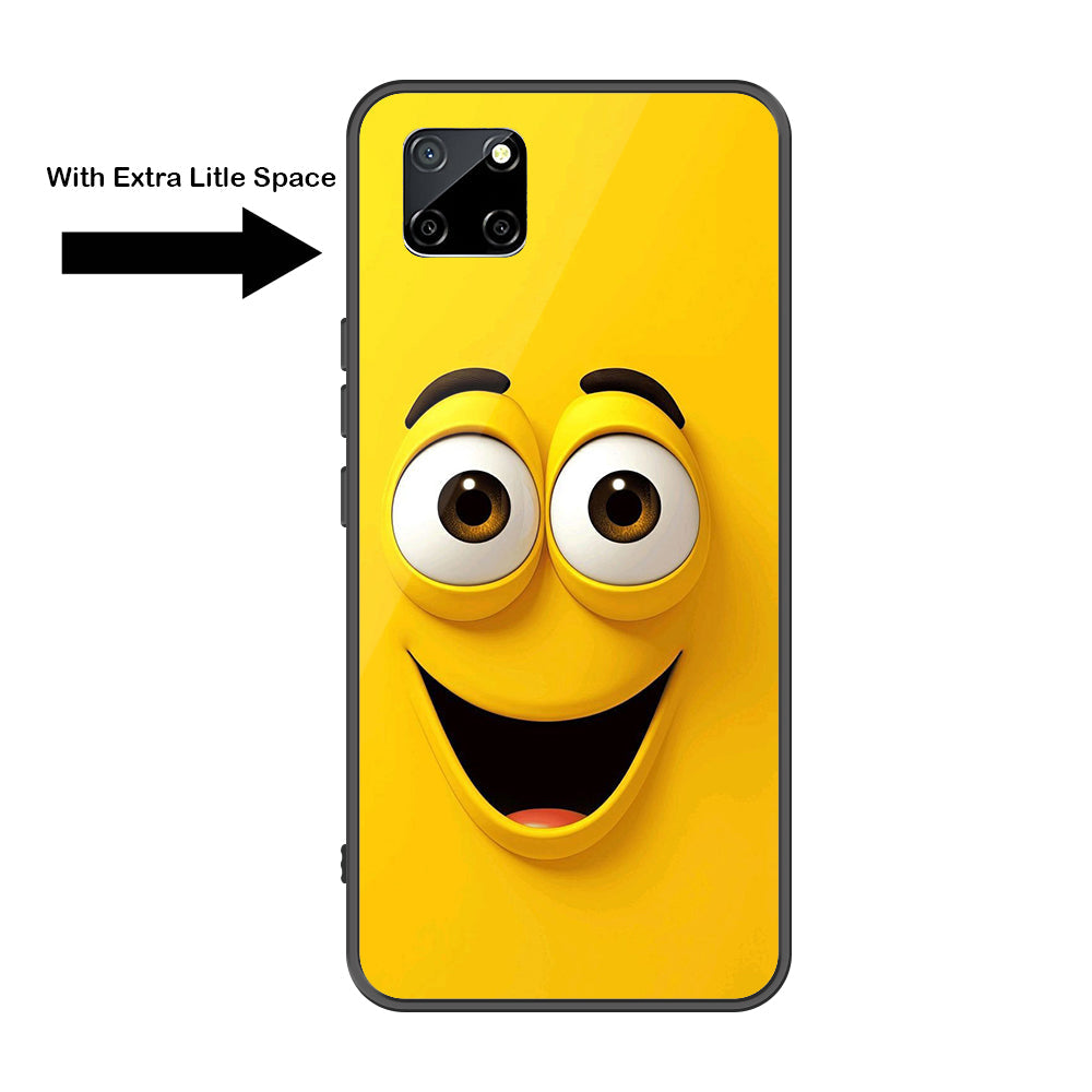 Realme Narzo 30A Cover - Cute 3D Cartoon Series - Premium Printed Metal soft Bumper shock Proof Case