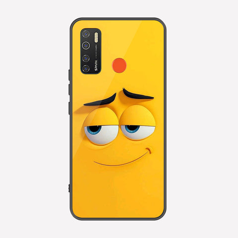 Tecno Camon 15 Cover - Cute 3D Cartoon Series - Premium Printed Metal soft Bumper shock Proof Case