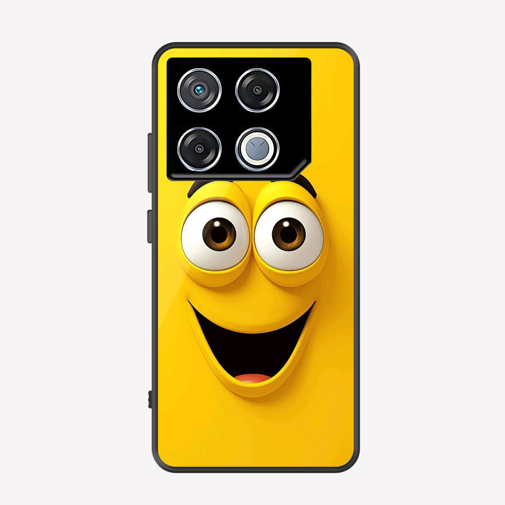 Infinix GT 20 Pro Cover - Cute 3D Cartoon Series - Premium Printed Metal soft Bumper shock Proof Case