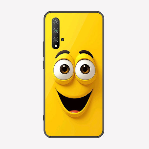 Honor 20 Cover - Cute 3D Cartoon Series - Premium Printed Metal soft Bumper shock Proof Case