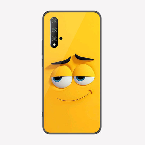 Honor 20 Cover - Cute 3D Cartoon Series - Premium Printed Metal soft Bumper shock Proof Case