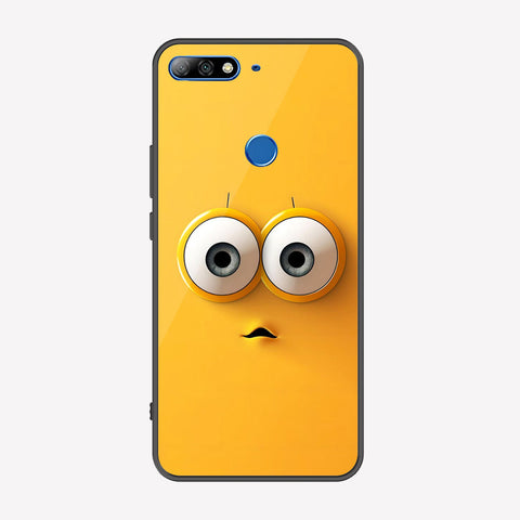 Huawei Honor 7C Cover - Cute 3D Cartoon Series - Premium Printed Metal soft Bumper shock Proof Case