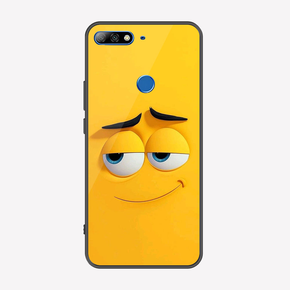 Huawei Honor 7C Cover - Cute 3D Cartoon Series - Premium Printed Metal soft Bumper shock Proof Case