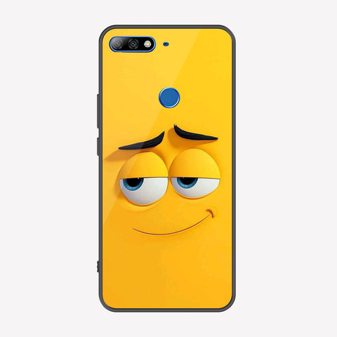 Huawei Honor 7C Cover - Cute 3D Cartoon Series - Premium Printed Metal soft Bumper shock Proof Case