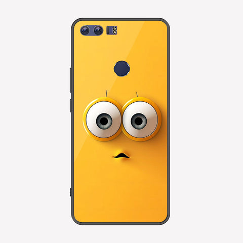 Huawei Honor 8 Cover - Cute 3D Cartoon Series - Premium Printed Metal soft Bumper shock Proof Case